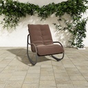 Lyra Outdoor Rocking Chair Brown - 6