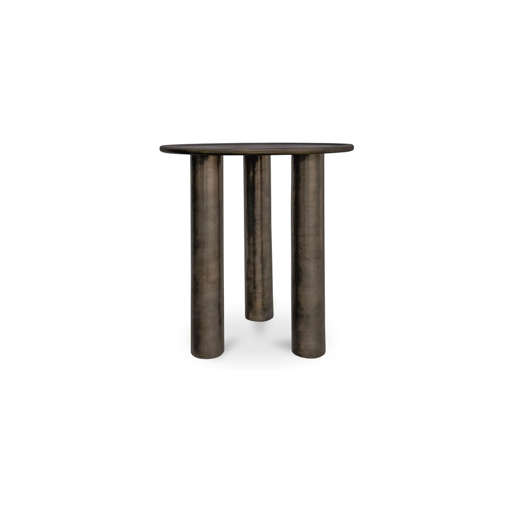 Deacon Outdoor Side Table Deep Bronze - 1