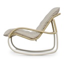 Lyra Outdoor Rocking Chair Beige - 3