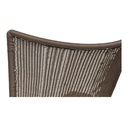 Paige Outdoor Accent Chair Brown - 4