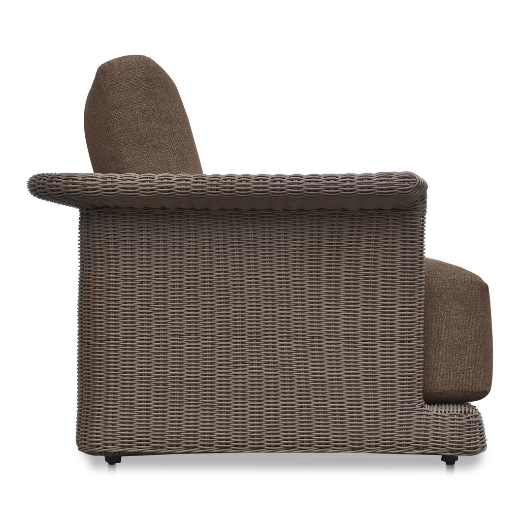 Meredith Outdoor Accent Chair Brown - 2