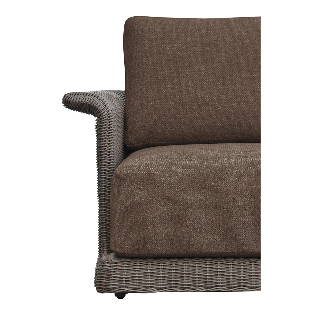 Meredith Outdoor Accent Chair Brown - 4