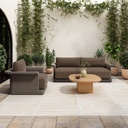 Meredith Outdoor Accent Chair Brown - 6