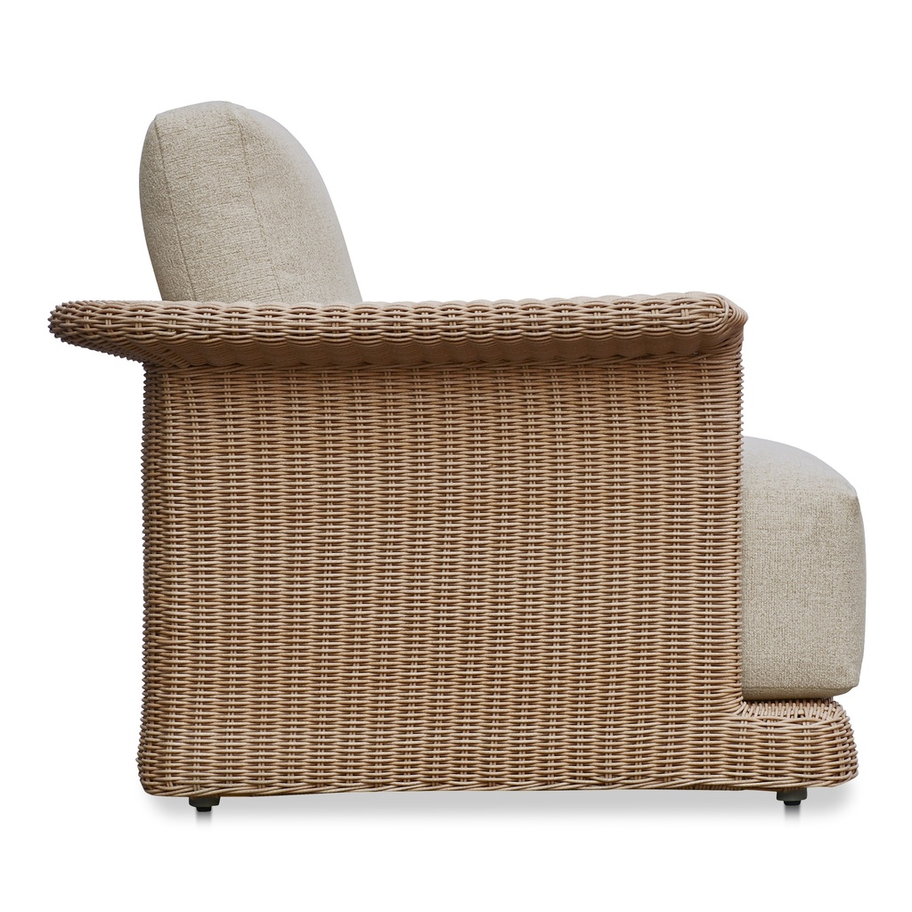 Meredith Outdoor Accent Chair Beige - 2