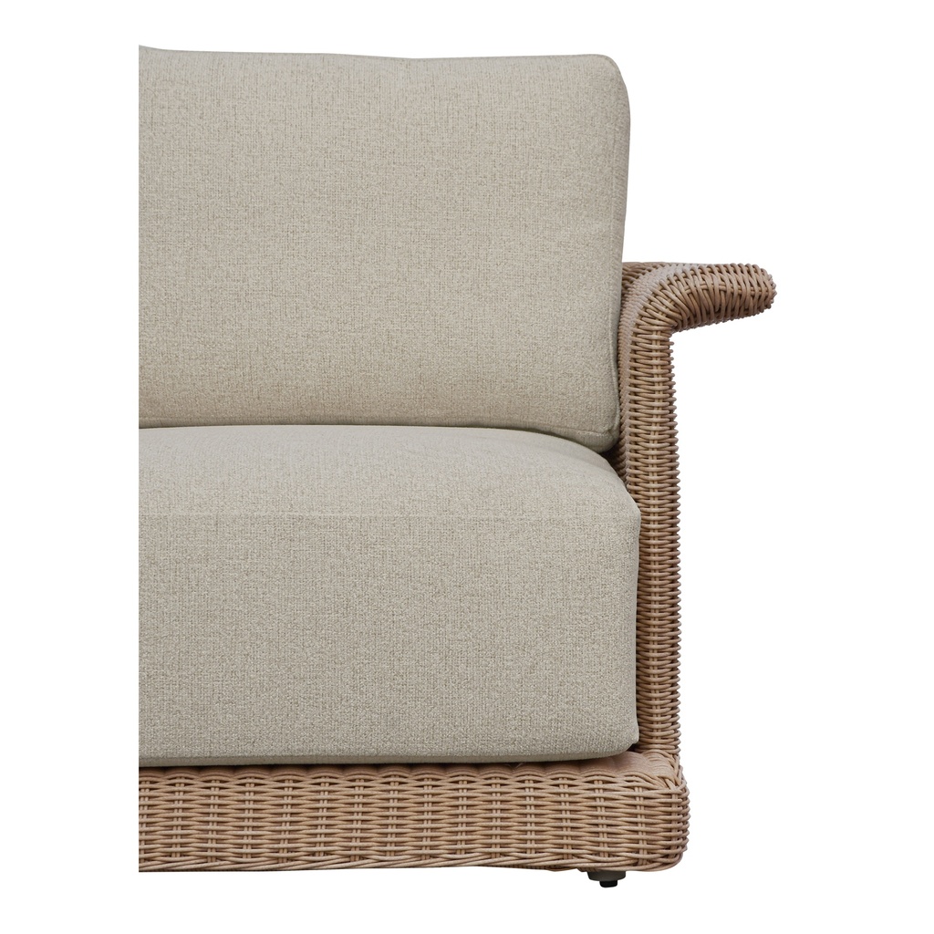 Meredith Outdoor Accent Chair Beige - 4