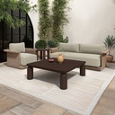 Meredith Outdoor Accent Chair Beige - 8