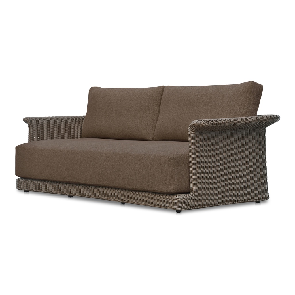 Meredith Outdoor Sofa Brown - 1