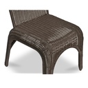 Kendall Outdoor Dining Chair Brown-Set of Two - 6