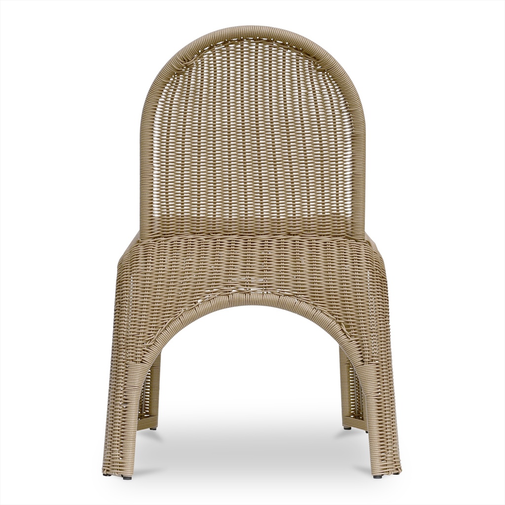 Kendall Outdoor Dining Chair Natural-Set of Two - 5