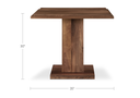 May Cafe Table Walnut - 7