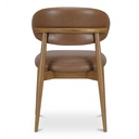Ellie Dining Chair Brown Leather - 3