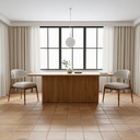 Ellie Dining Chair Oatmeal - 6