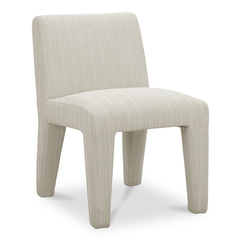 Verona Outdoor Dining Chair Cream - 1