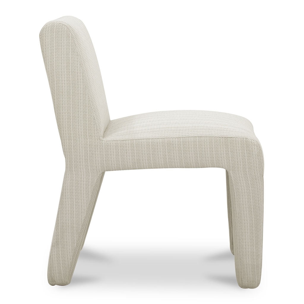 Verona Outdoor Dining Chair Cream - 3