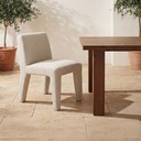 Verona Outdoor Dining Chair Cream - 6