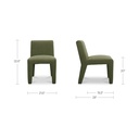 Verona Outdoor Dining Chair Green - 8