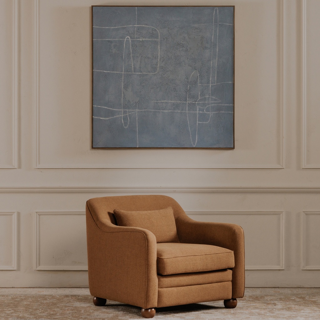 Notion Framed Painting Blue - 4