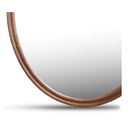 Alcott Oval Mirror Walnut - 3