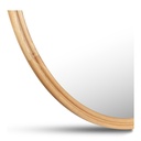 Alcott Large Round Mirror Oak - 2