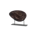Galen Sculpture Saint Laurent Brown Marble - 1