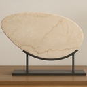 Galen Sculpture Botticino Beige Marble - 4