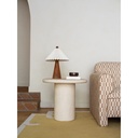 Frida Outdoor Side Table Cream - 4