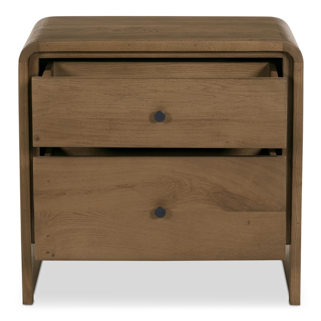Riley Nightstand Oak - 3