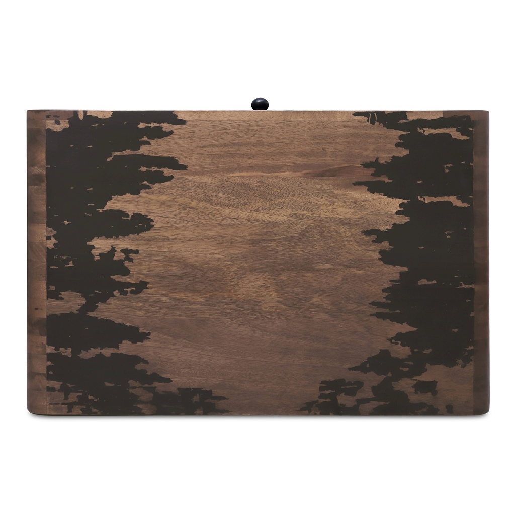 Iris Nightstand Distressed Black - 5