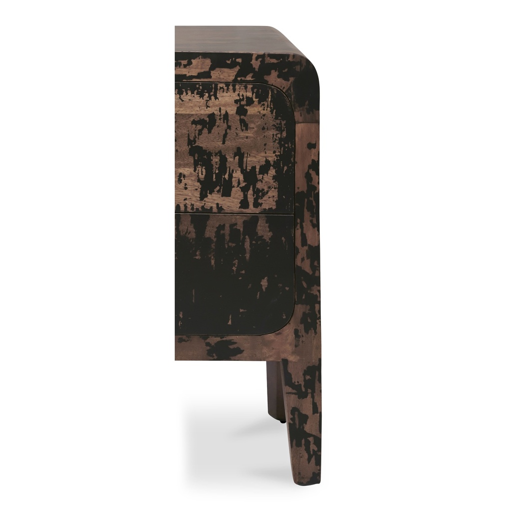 Iris Nightstand Distressed Black - 6