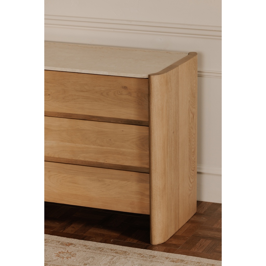 Lane 6 Drawer Dresser Natural - 8