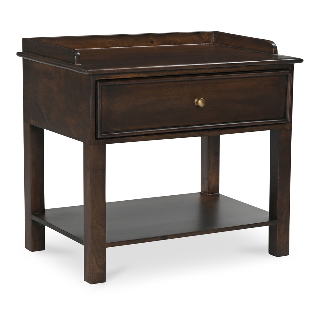 Maeve Nightstand Dark Brown - 1