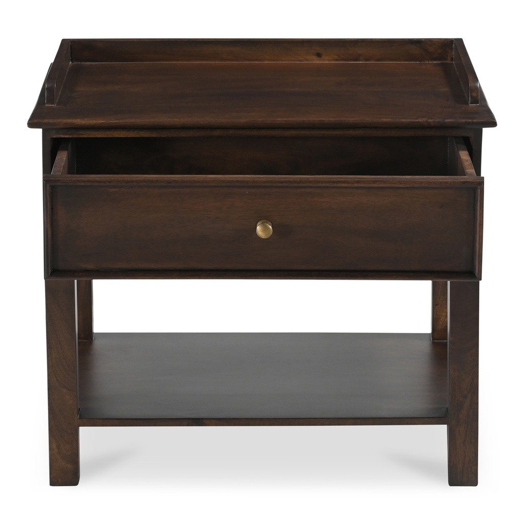 Maeve Nightstand Dark Brown - 3
