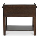 Maeve Nightstand Dark Brown - 4