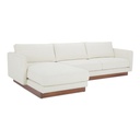 Vernon Left Sectional White - 1