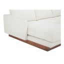 Vernon Left Sectional White - 4