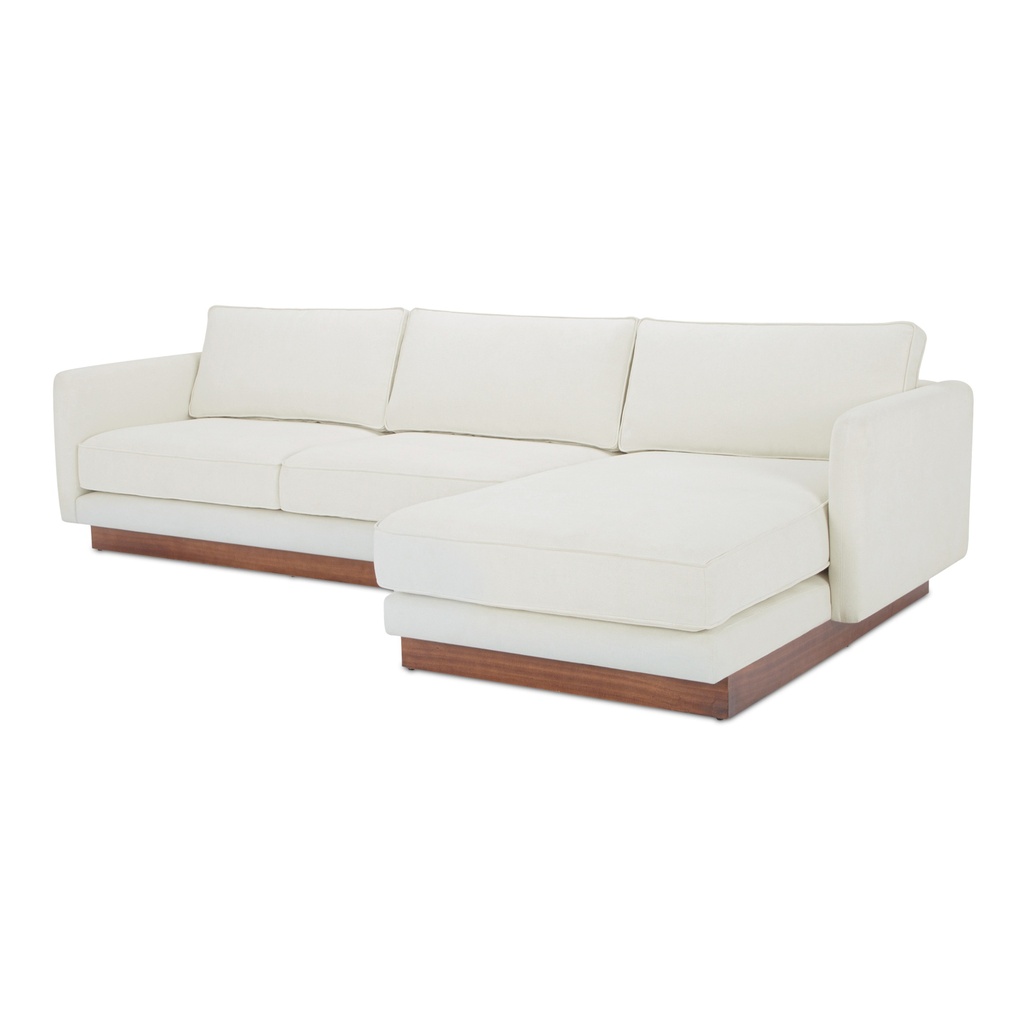 Vernon Right Sectional White - 1