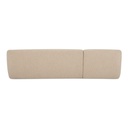 Faye Left Sectional Beige Boucle - 3