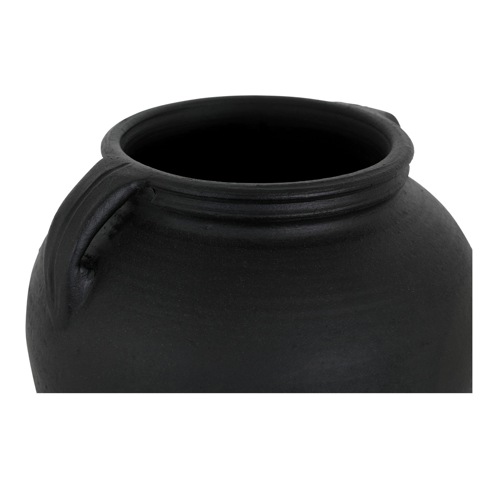 Jovi Vase Black Terracotta - 3
