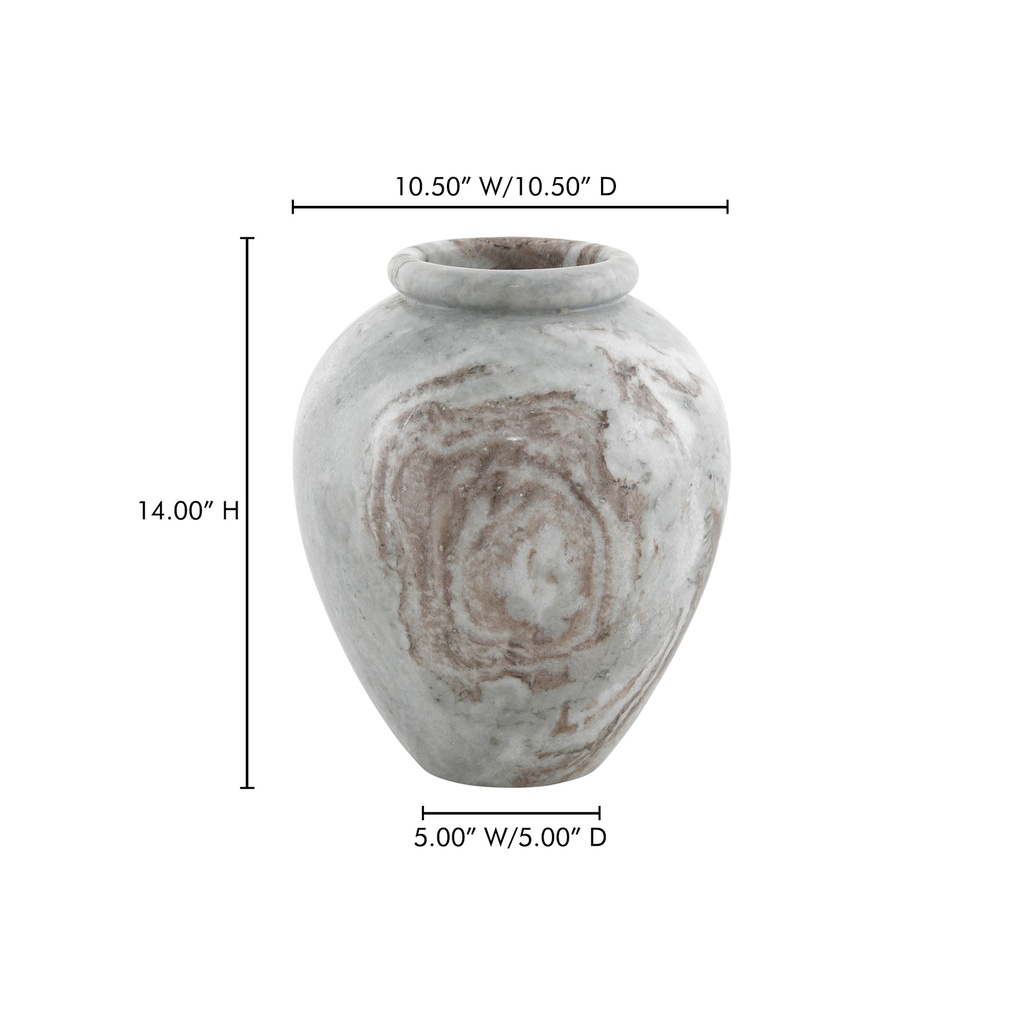 Didion Vase Torrento Marble - 5