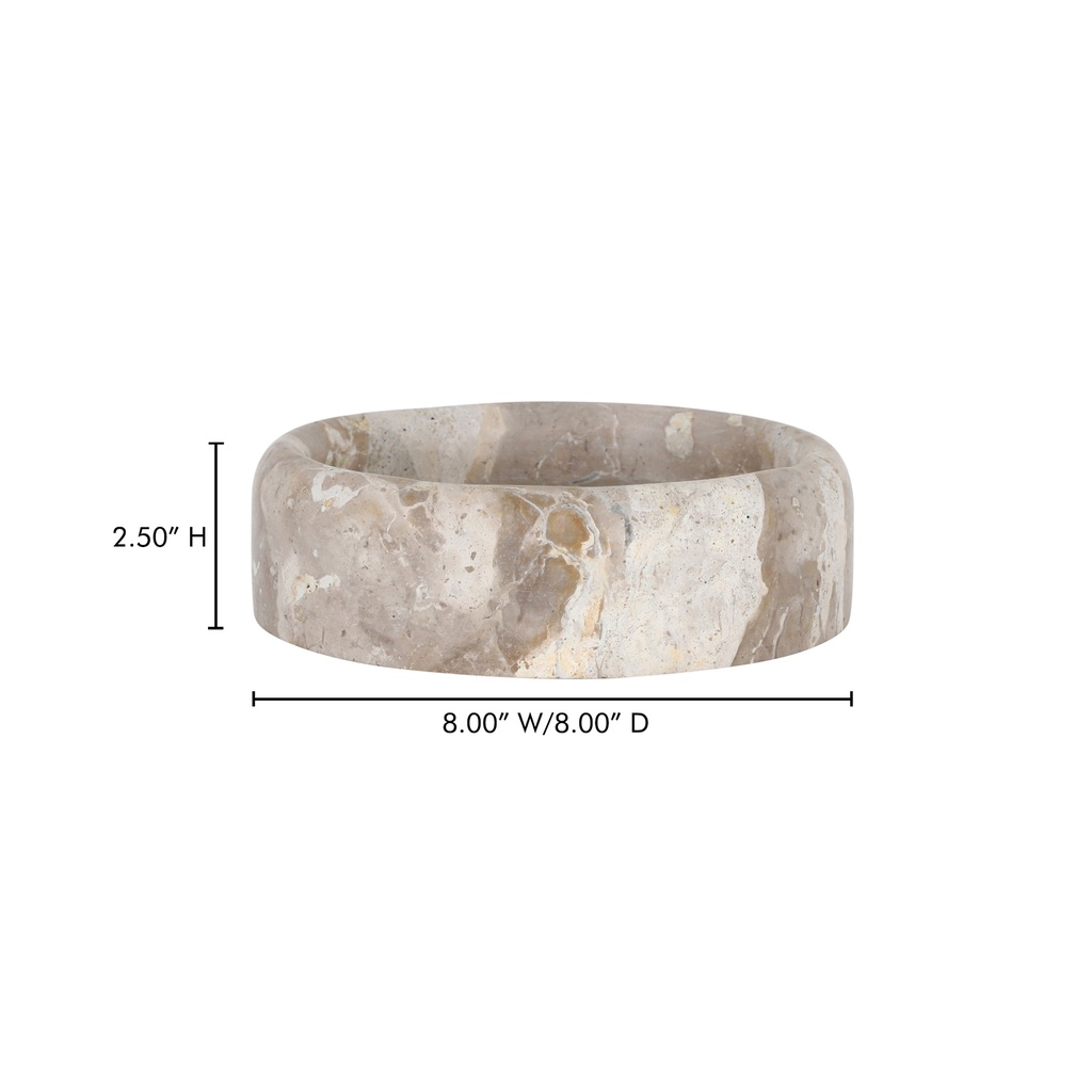 Anais Catchall Beige Marble - 5