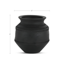 Astra Vessel Black Terracotta - 5