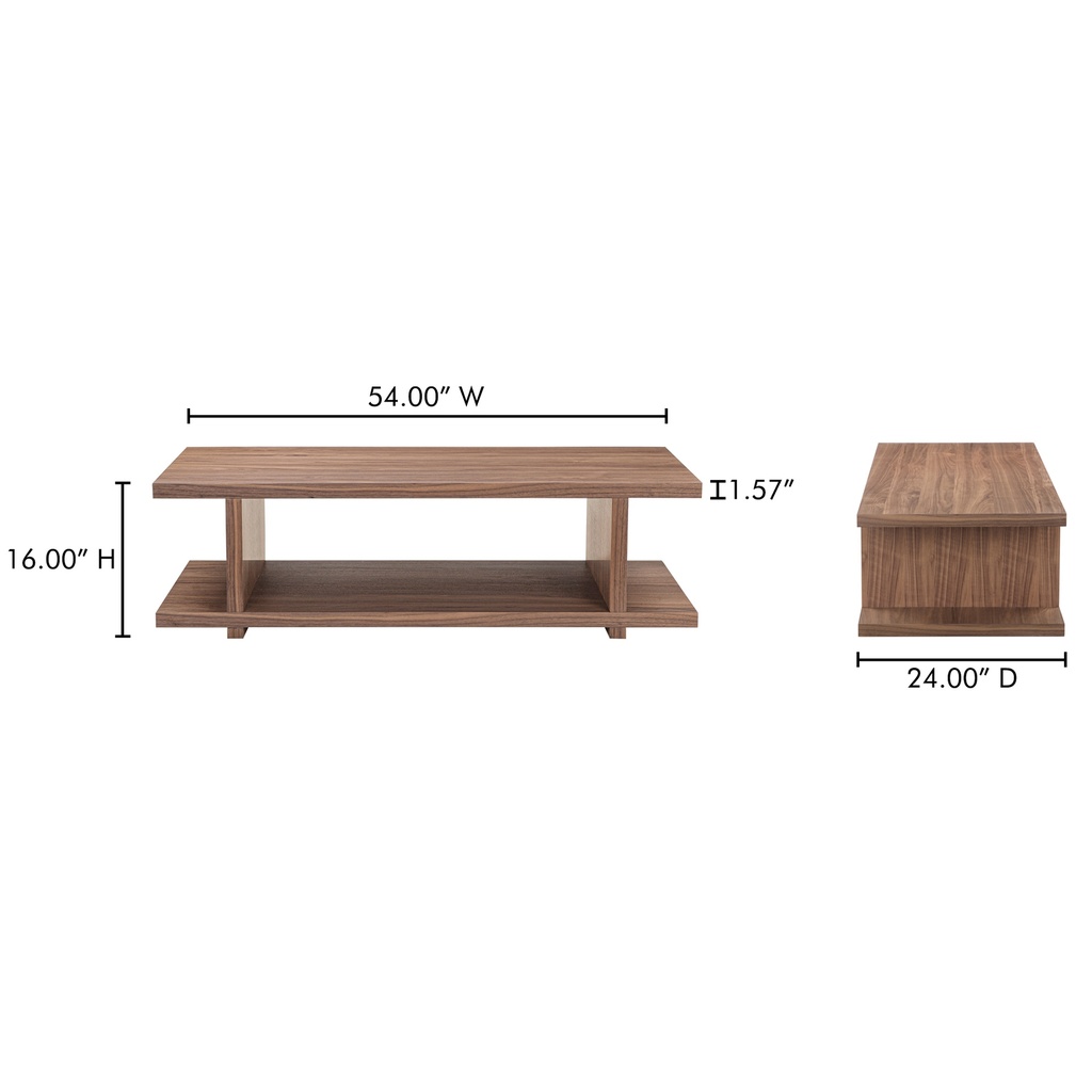 Miri Coffee Table Walnut - 9