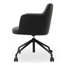 Morris Office Chair PVC Black - 2