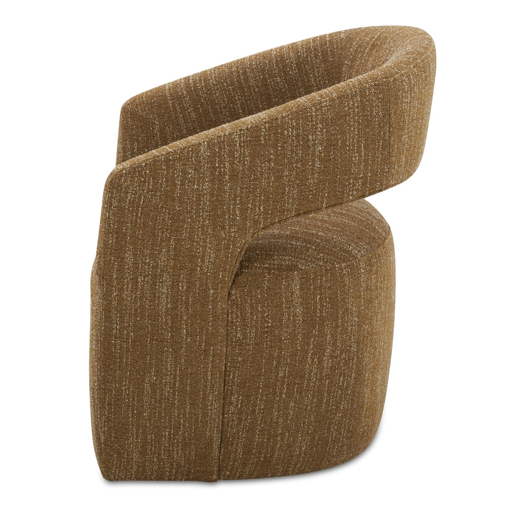 Barrow Rolling Dining Chair Amber Glow - 2