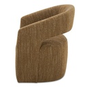 Barrow Rolling Dining Chair Amber Glow - 2