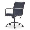 Roy Office Chair Black Leather - 2