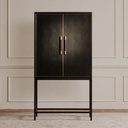 Mako Bar Cabinet Black - 8