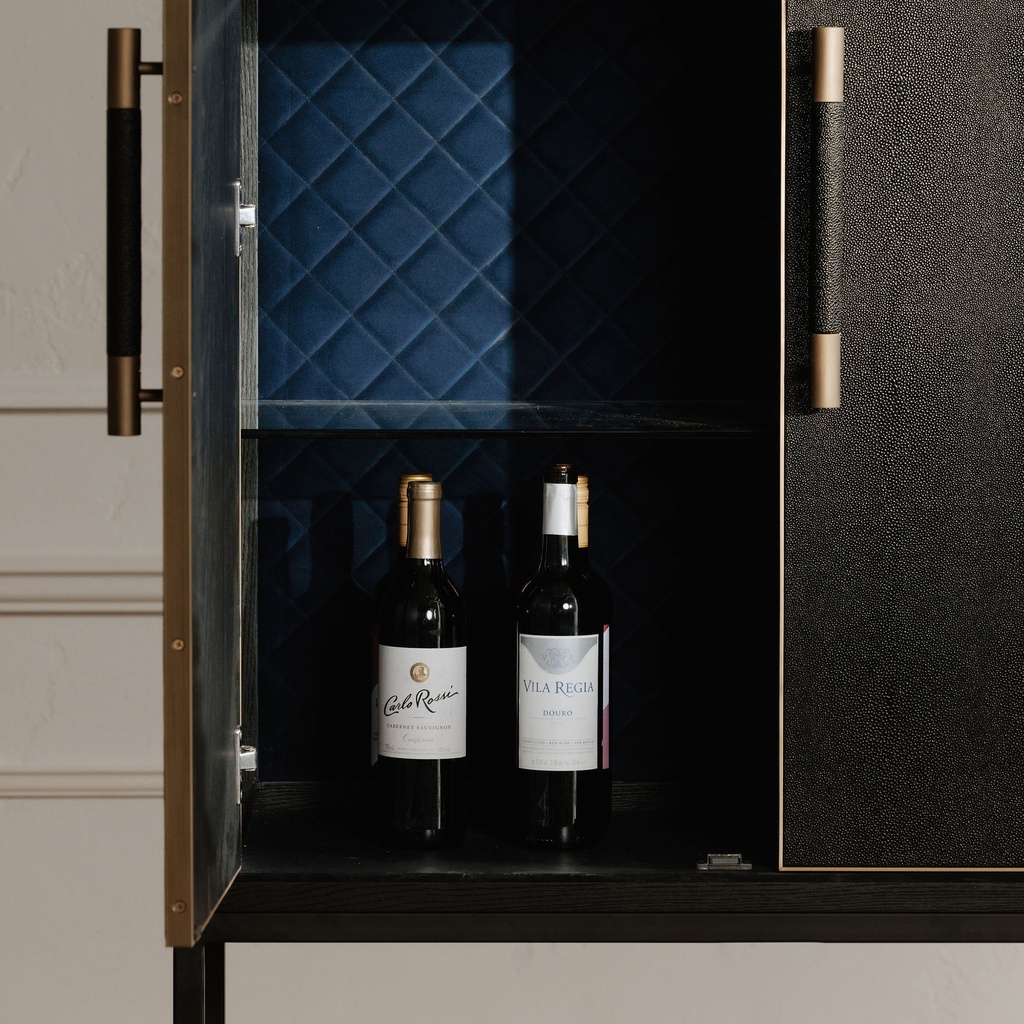 Mako Bar Cabinet Black - 9