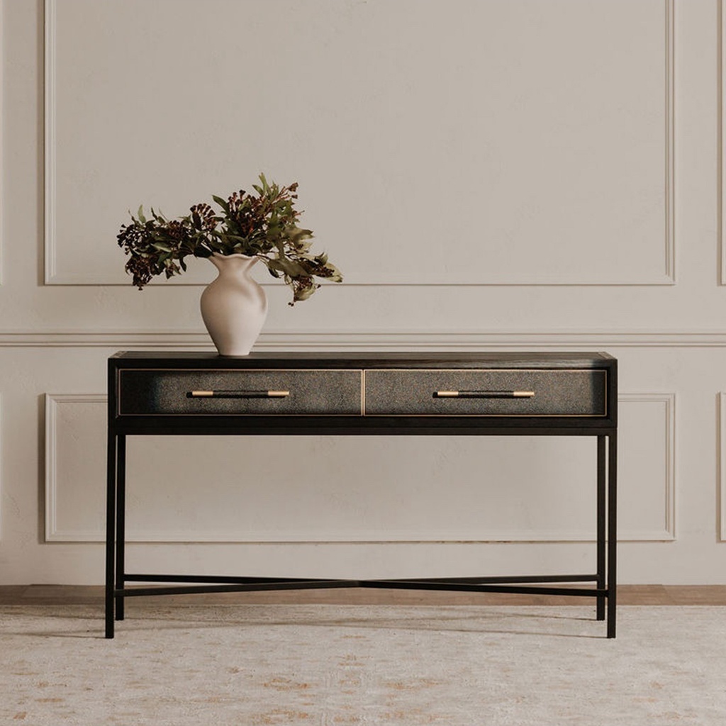 Mako Console Table Black - 8