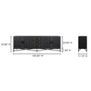 Mako Sideboard Large Black - 11